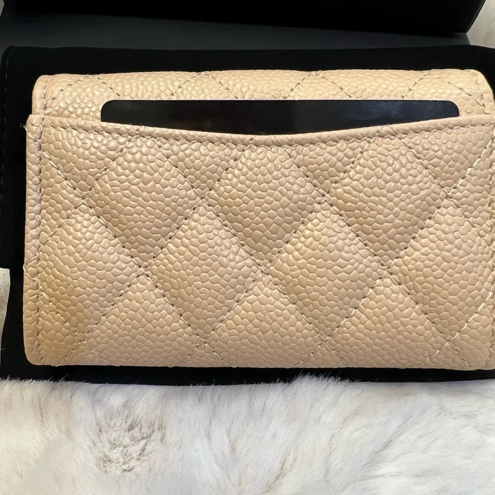 BNWT CHANEL CLASSIC FLAP CARD HOLDER - Picture 6 of 13